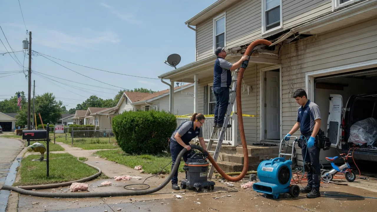 Water Damage Restoration in Monessen, PA near me